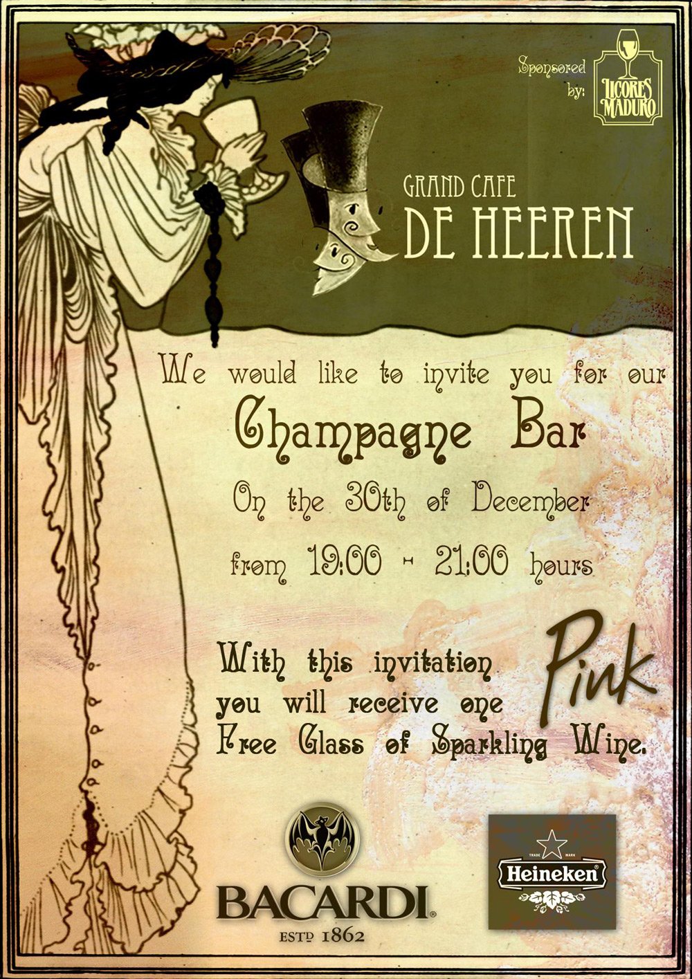 Invitación Evento Privado Local