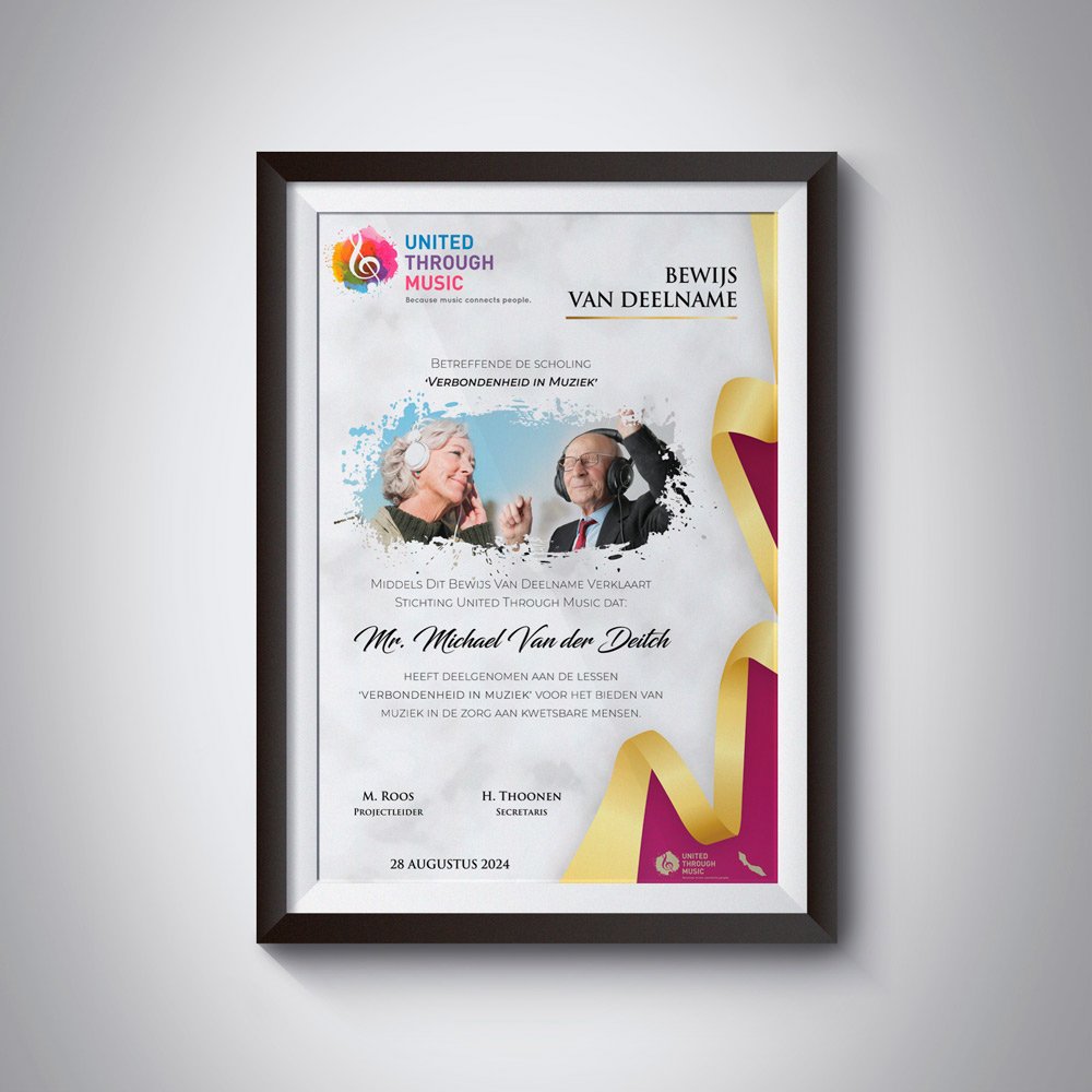 Diploma Capacitación Fundación (Curaçao)